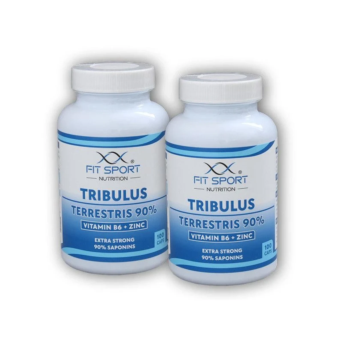FitSport Nutrition 2x Tribulus Terrestris 90% + Vitamin B6 + Zinc 100 caps · záber 1