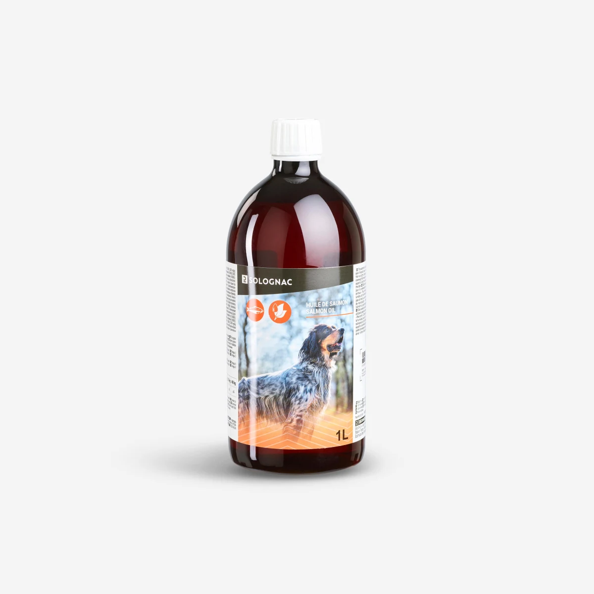 SOLOGNAC Olej z lososa 1 liter – výživa pre psov bez · záber 1