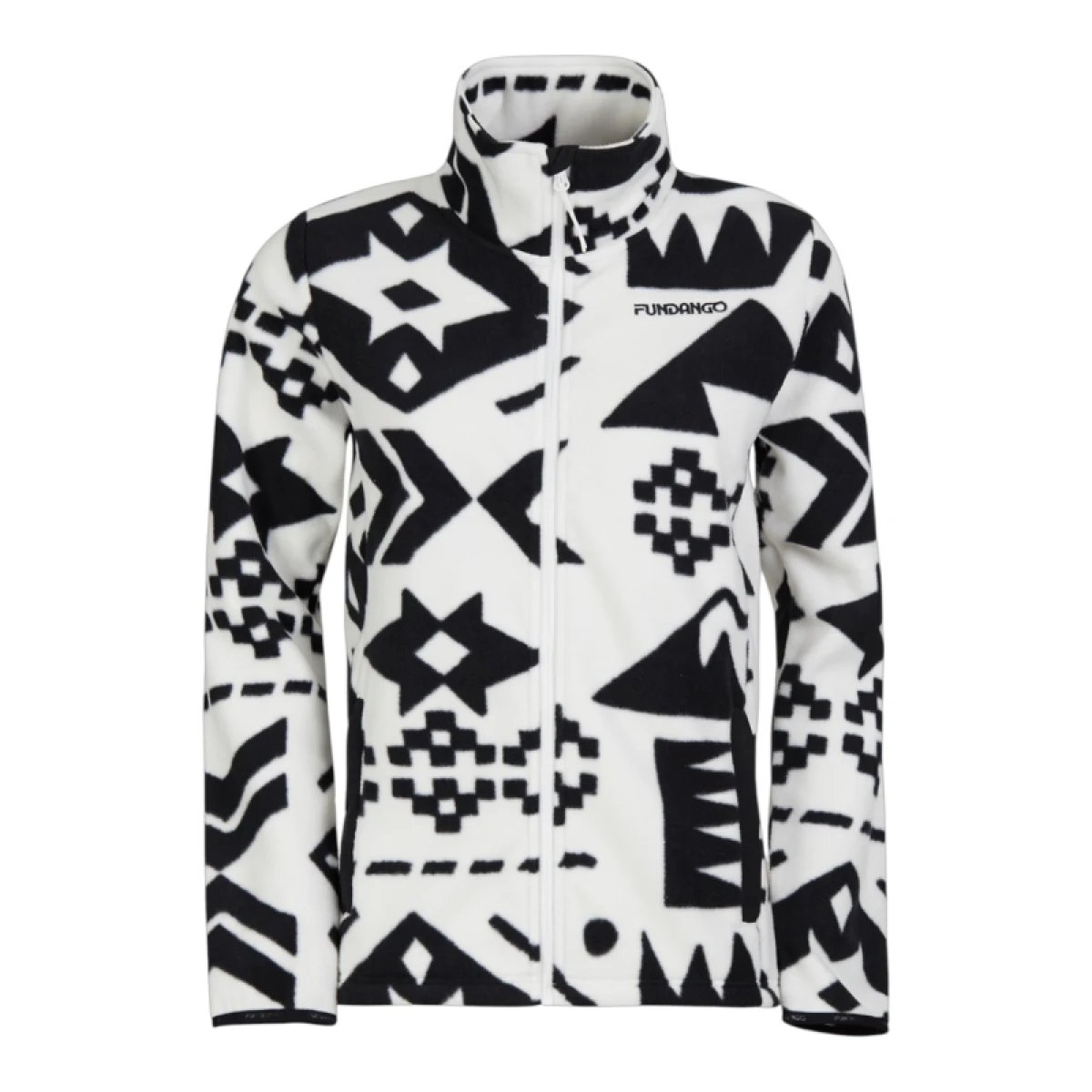Dámska flisová mikina so zipsom FUNDANGO Serena Fleece Jacket-915- totem · záber 2