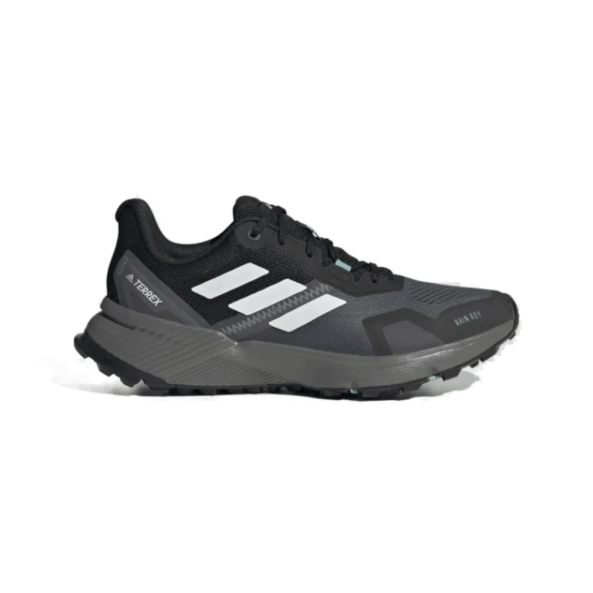 Dámská běžecká trailová obuv ADIDAS Terrex Soulstride Rain.RDY core black crystal white mint ton · záber 2