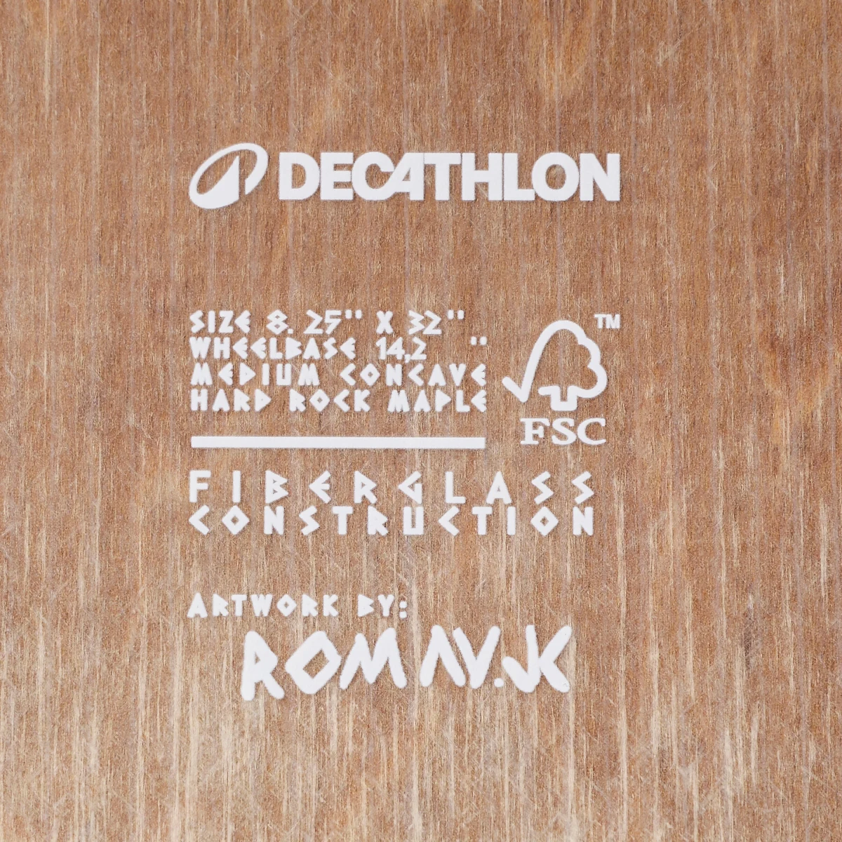 DECATHLON Skateboardová doska DK900 Gladiators 8,25" ROM-AV-JC žltá 8,25" · záber 2