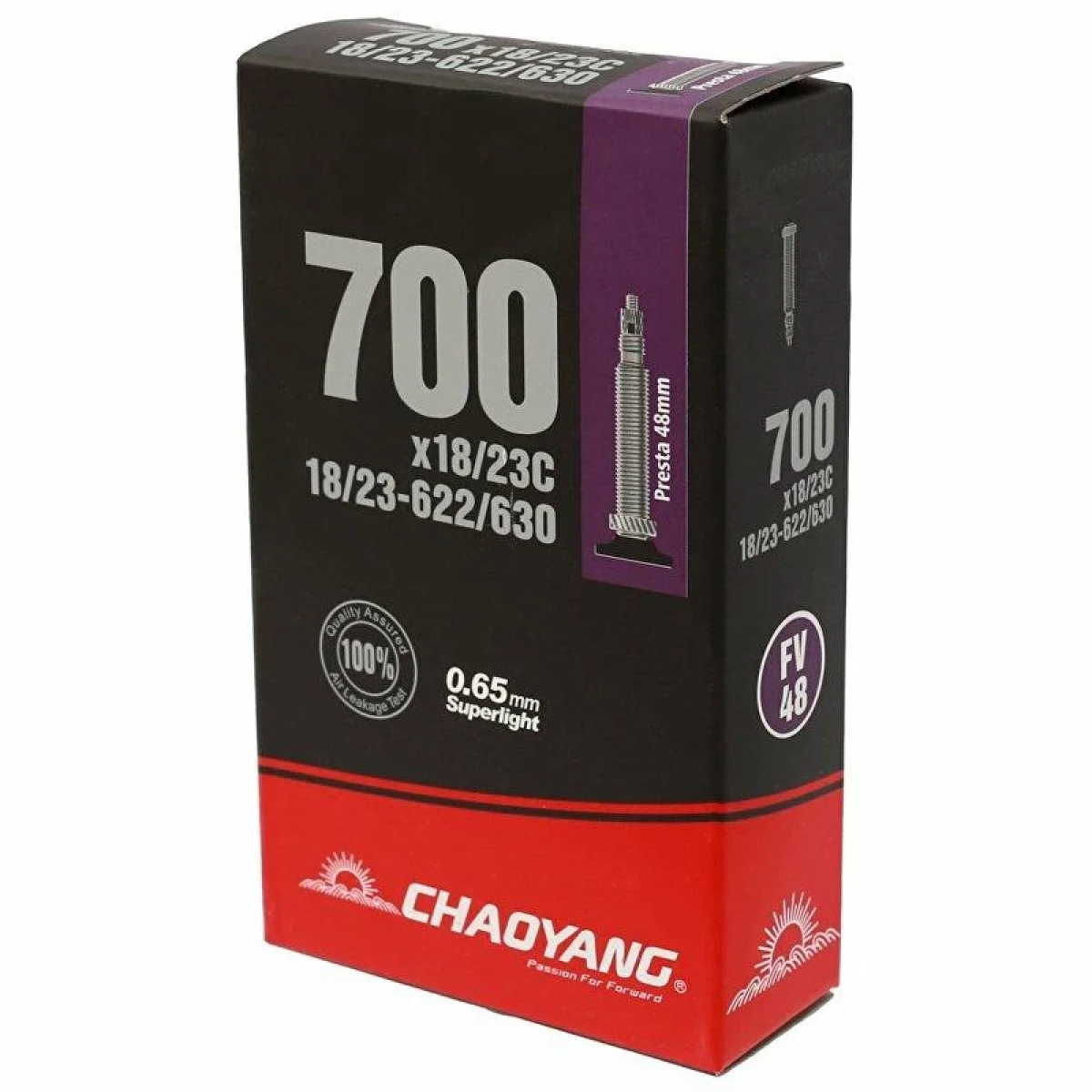Chaoyang duše Superlite 700x18/23C (622/630) FV 48 mm · záber 1