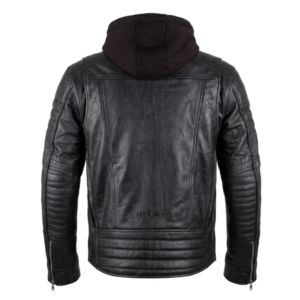 Kožená moto bunda W-TEC Murayo Farba čierna, · záber 2