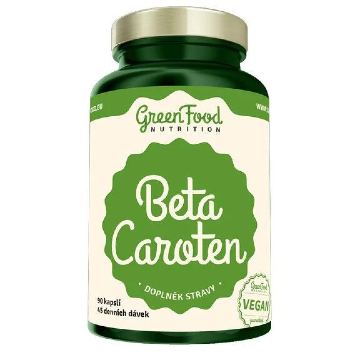 GreenFood Beta Caroten 90 kapslí · záber 1