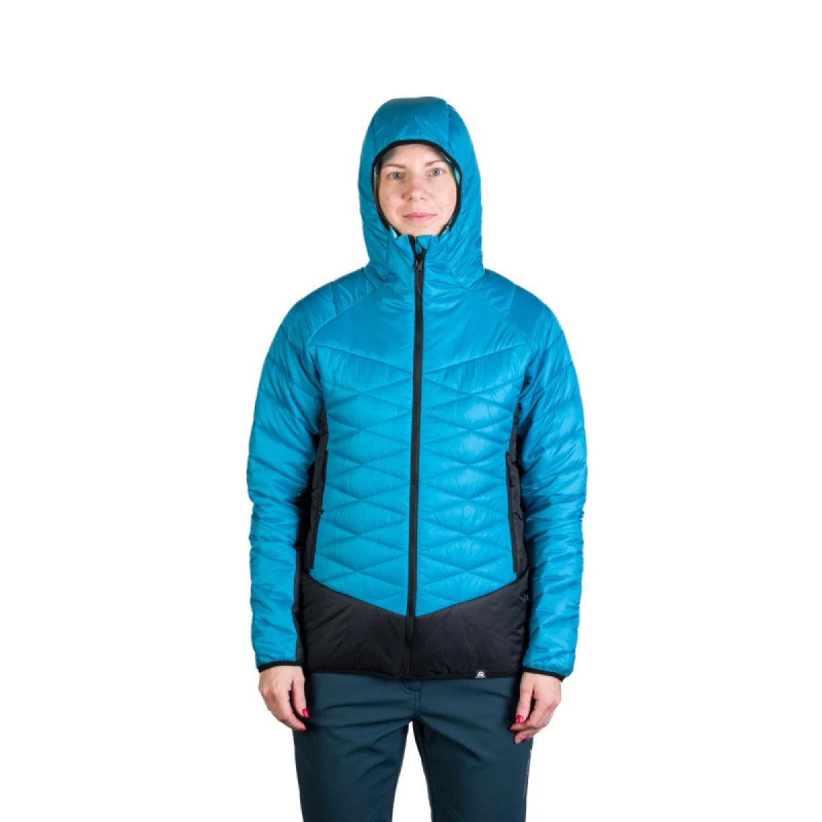 Dámská turistická bunda NORTHFINDER JERI-630inkblueblack · záber 3