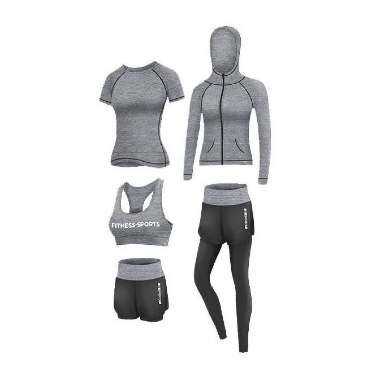 Merco Runner 5W fitness set šedá · záber 1