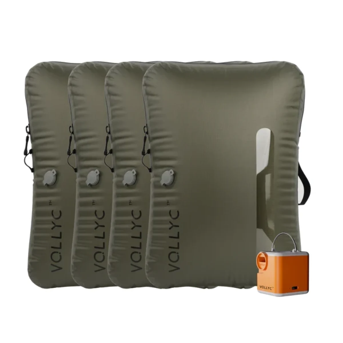 Vollyc Sada: Cestovní vakuové pytle EZY Pack 4xM+NANO pumpa · záber 1