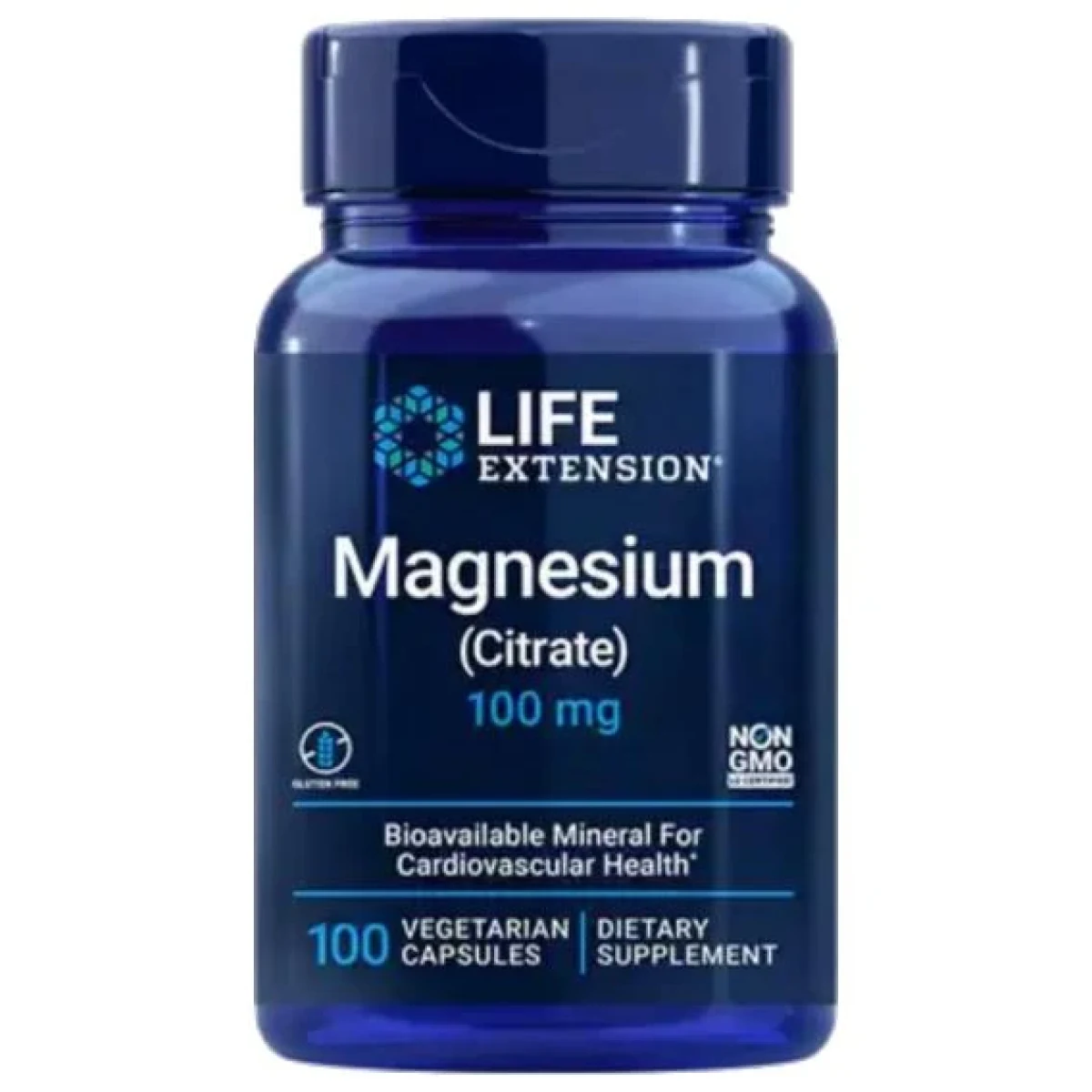 Life Extension Magnesium (Citrate) 100 kapslí · záber 1