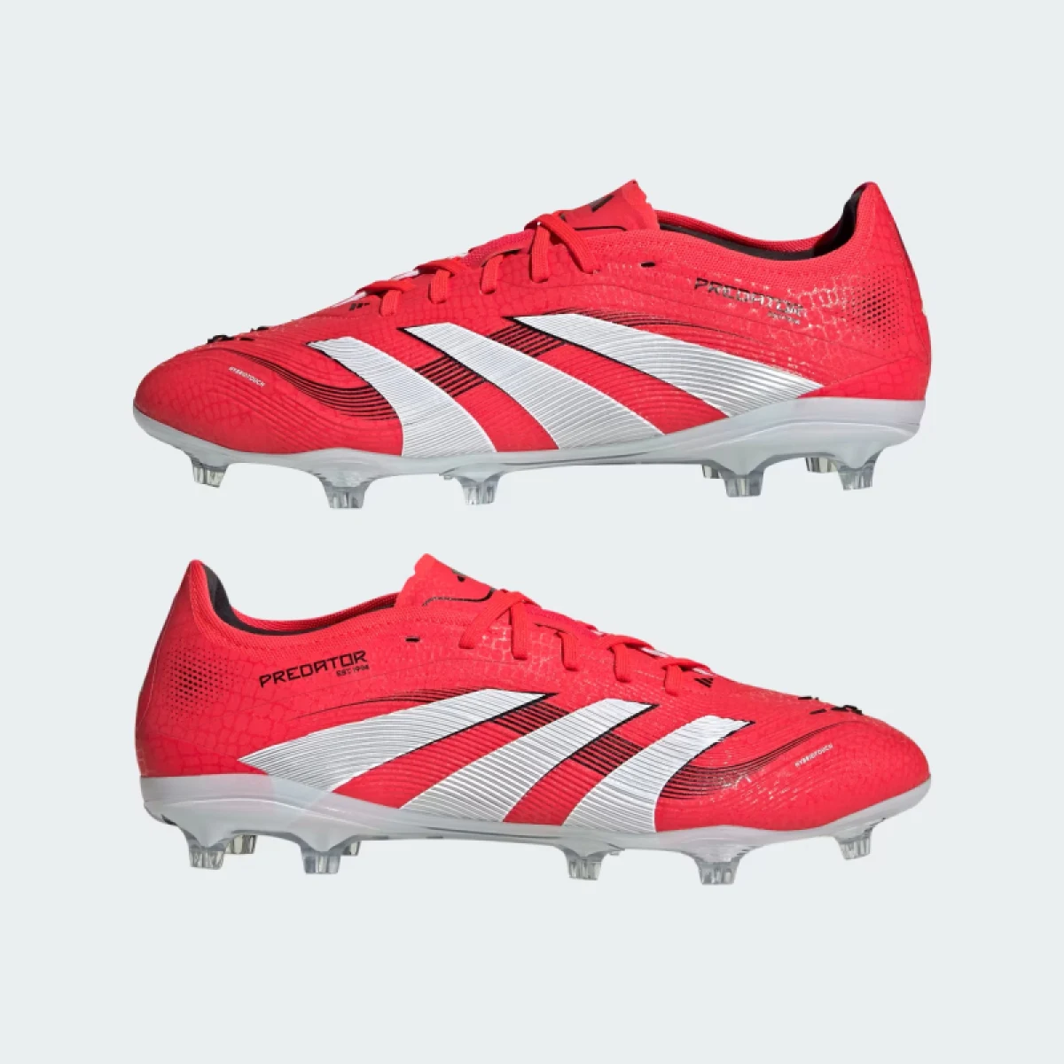 Pánské outdoorové fotbalové kopačky ADIDAS Predator Pro M FG lucid red cloud white core black · záber 5