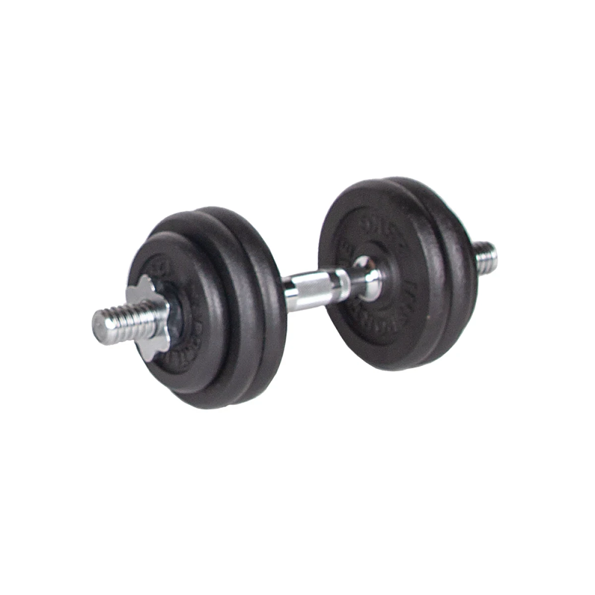 Nakladací činkový set inSPORTline Castblack 160+40 cm/30 mm 80kg · záber 3