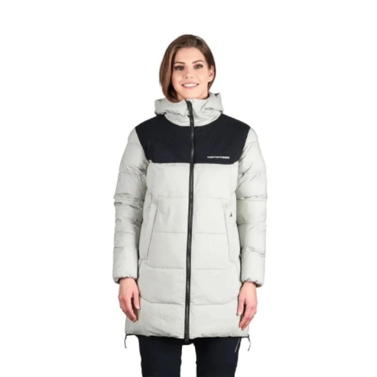 Dámska turistická bunda NORTHFINDER RHIANNON 807lightgreenblack · záber 1