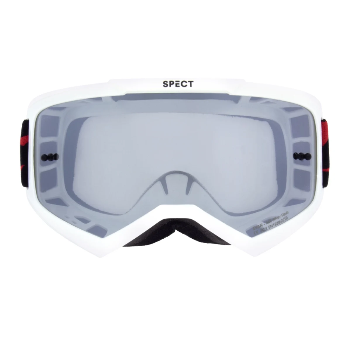 RedBull Spect Spect Evan, bílé, plexi kouřové/stříbrné · záber 3