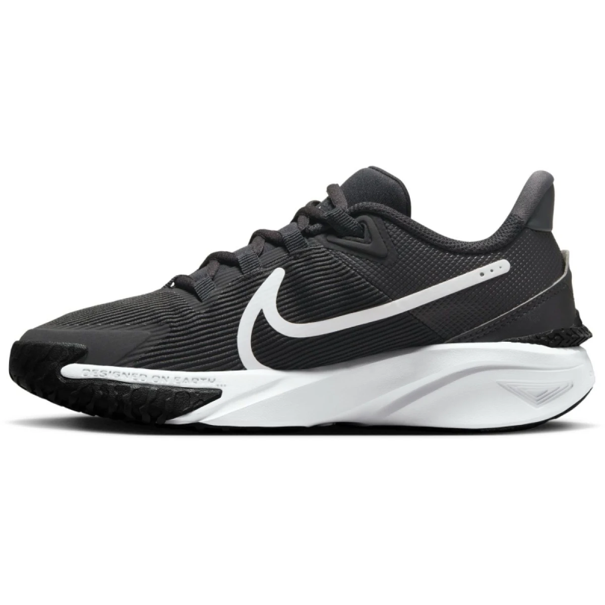 Dětská sportovní obuv (tréninková) NIKE Star Runner 4 K black white anthracite · záber 2