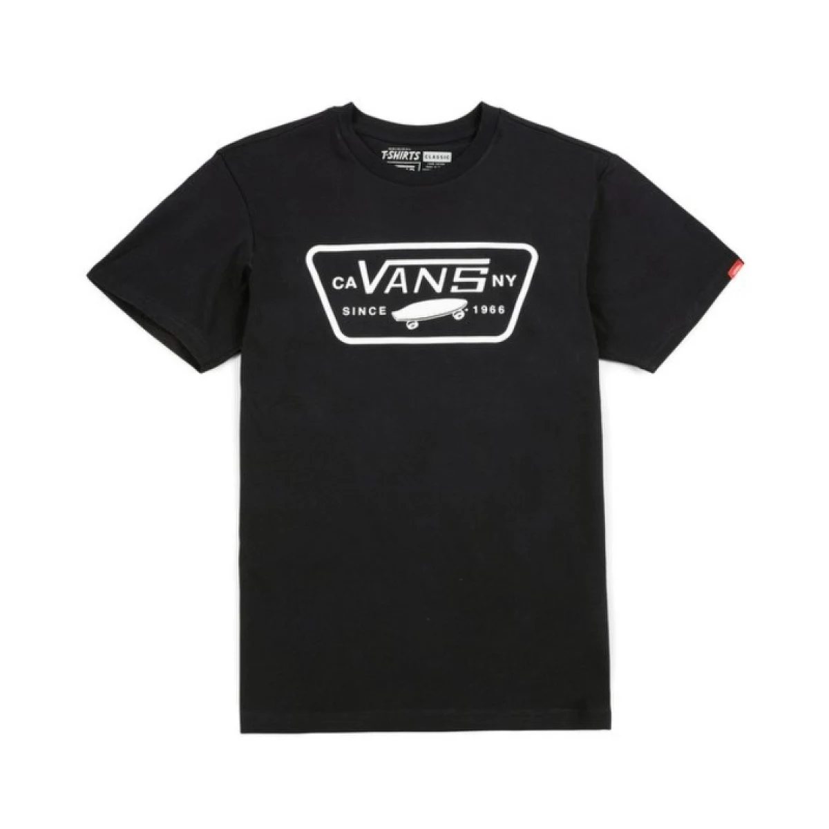 Pánske tričko s krátkym rukávom VANS MN FULL PATCH-BLACK-WHITE · záber 3