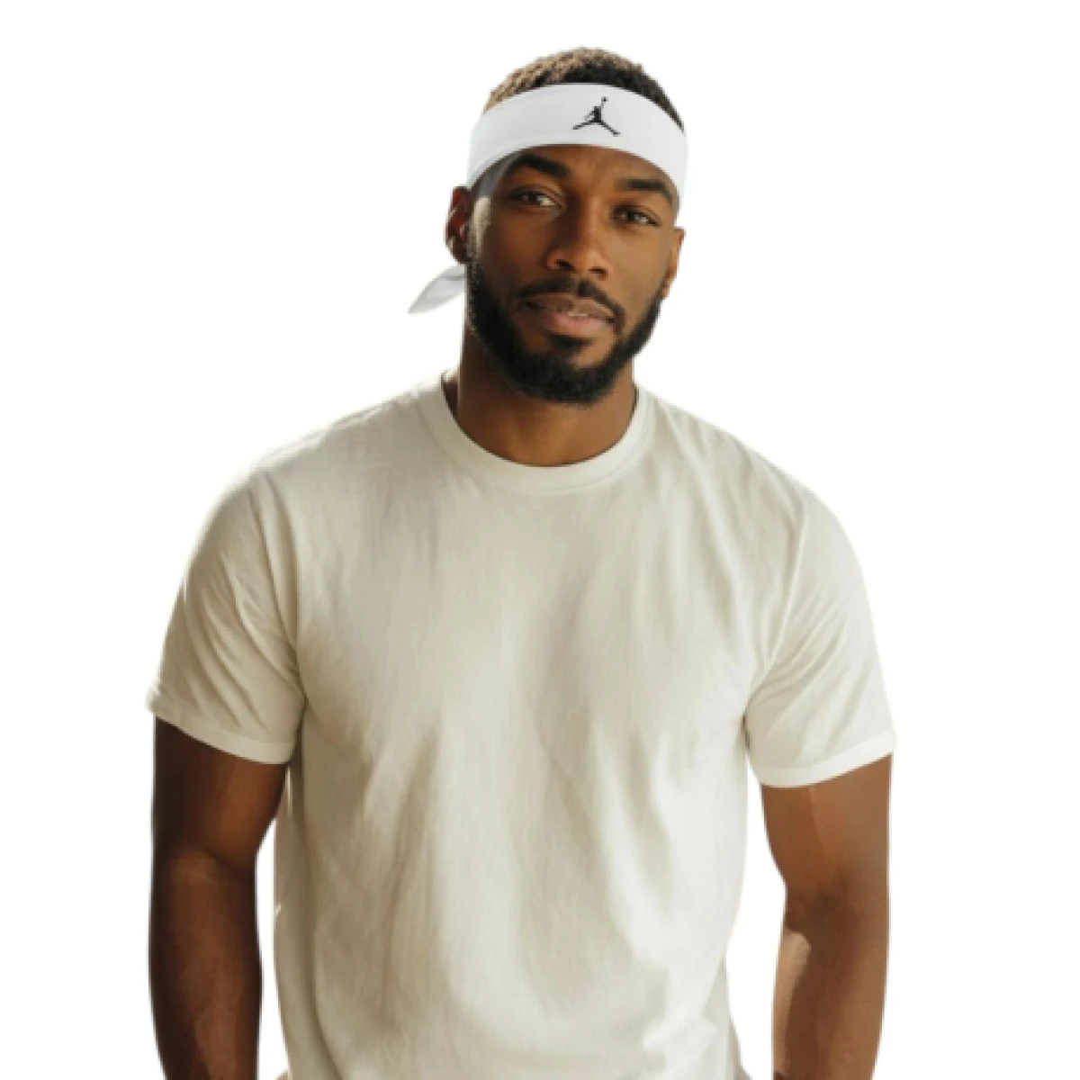 Čelenka NIKE JORDAN PS ADJ HEADBAND WH BK · záber 1