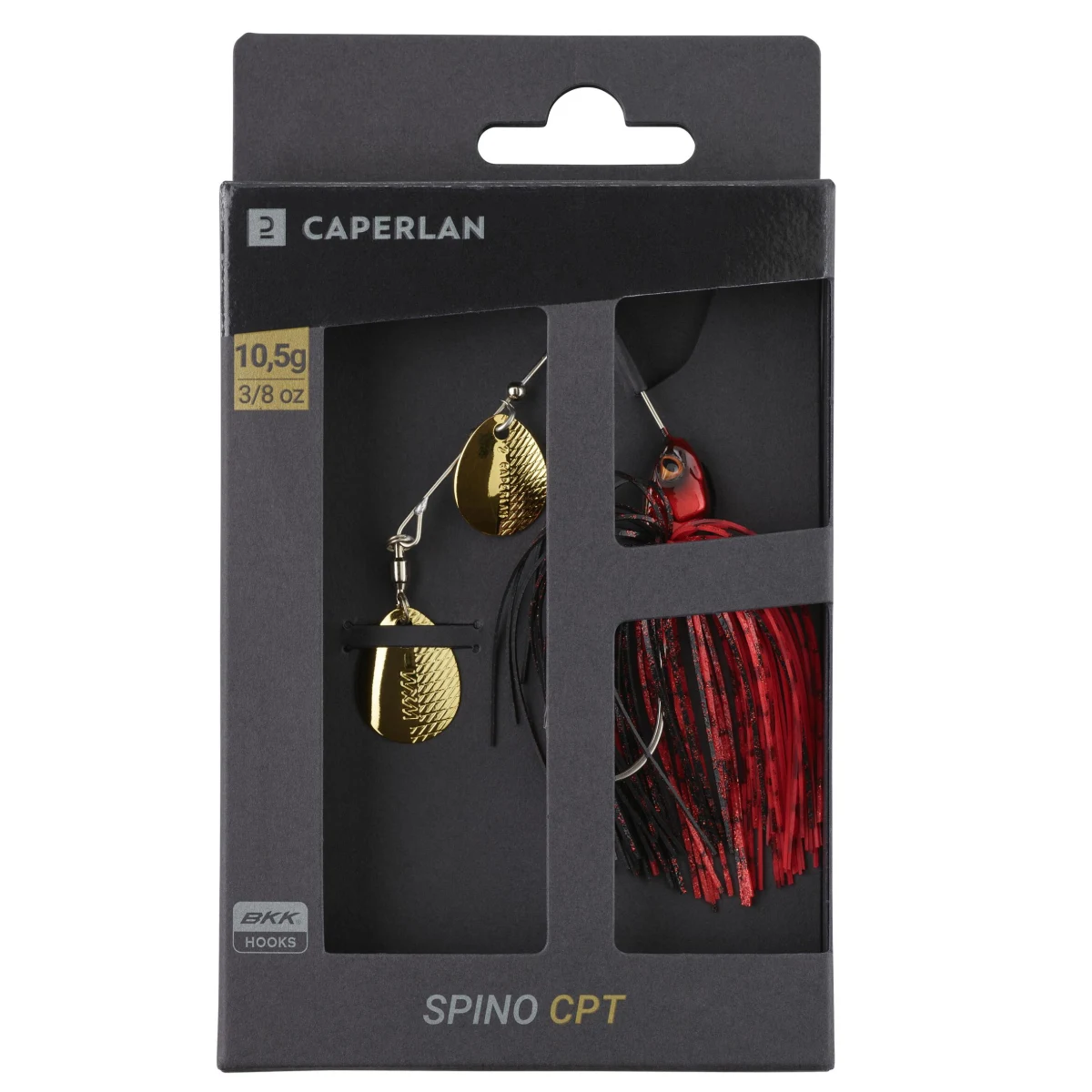 CAPERLAN Nástraha spinnerbait Spino CPT 10,5 g crawfish bez · záber 2