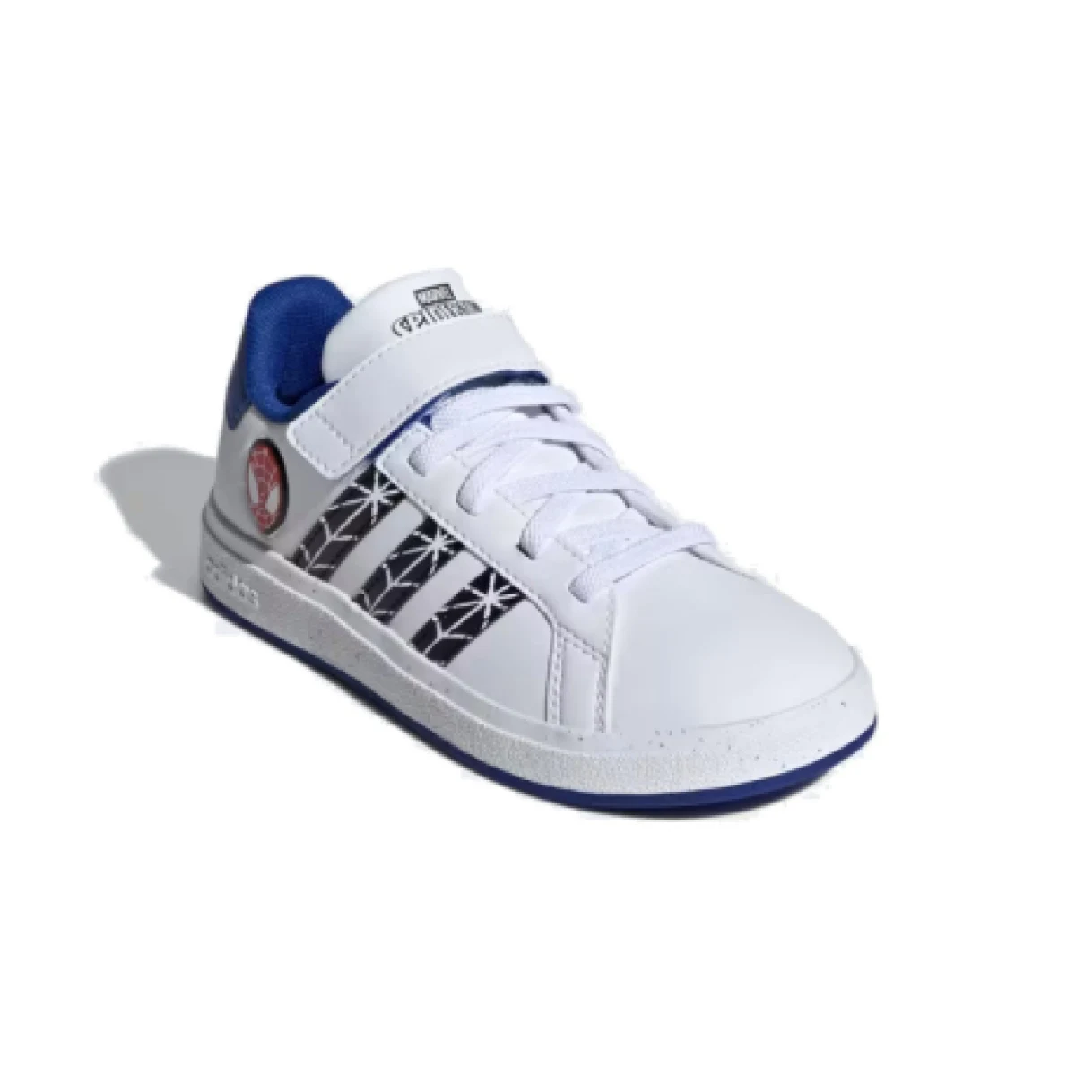Chlapecká rekreační obuv ADIDAS Marvel Spider-Man Grand Court white core black royal blue · záber 1