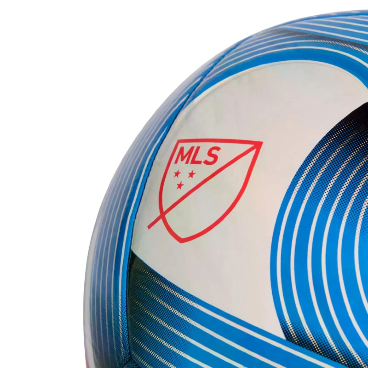 Futbalová lopta ADIDAS MLS CLB WHITE GLOBLU LUCRED · záber 8