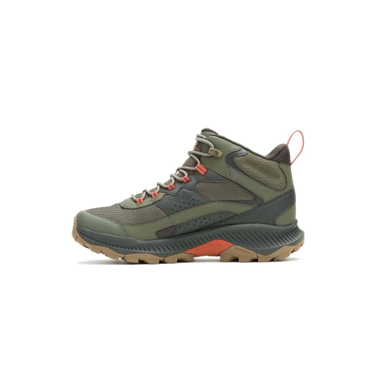 Pánska členková turistická obuv MERRELL Speed Strike 2 Mid GTX olive · záber 3