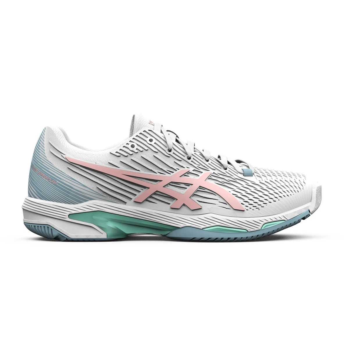 ASICS Dámska tenisová obuv Gel Solution Speed FF biela 38 · záber 1
