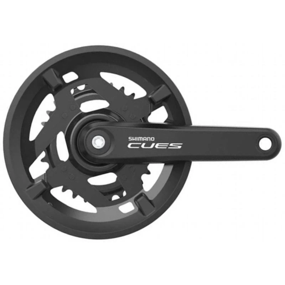Shimano kliky Cues FC-U4010-2, 170mm, 46-30 zubů, černé, 11,10,9 speed, s ložisky · záber 1