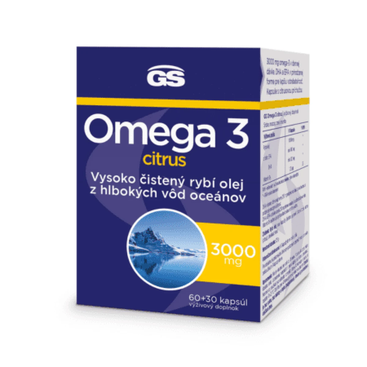 GS Omega 3 citrus 60 + 30 kapsúl · záber 1