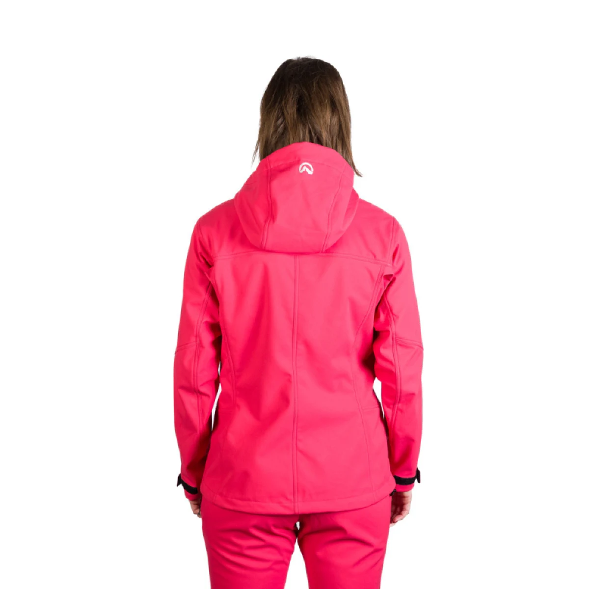 Dámská turistická softshellová bunda NORTHFINDER TINA-355pink · záber 5