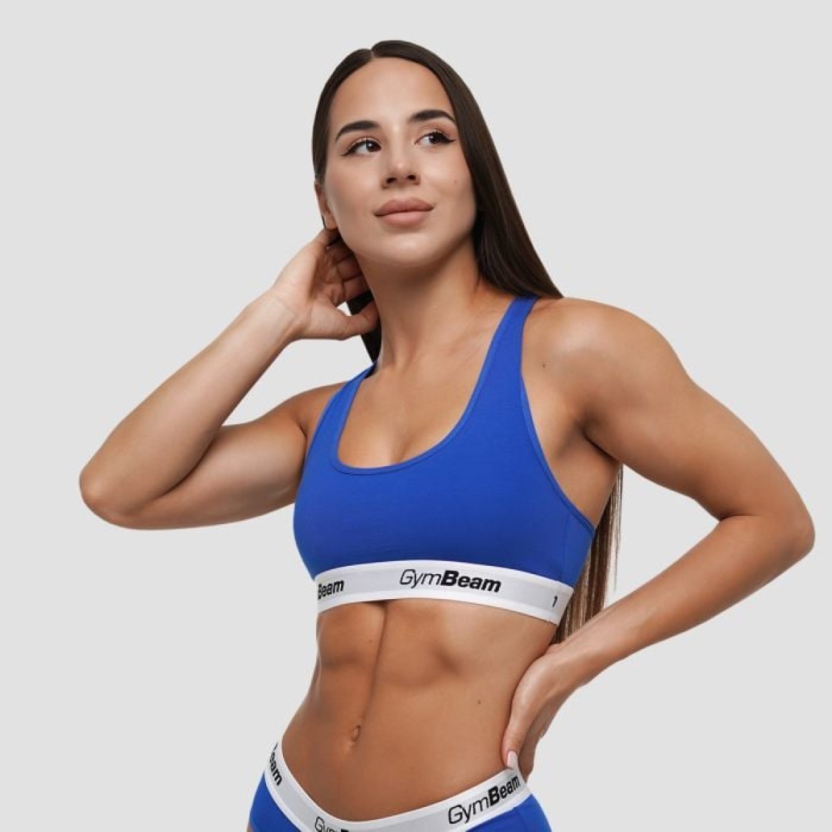 GymBeam Podprsenka Bralette Royal Blue XSXS · záber 1