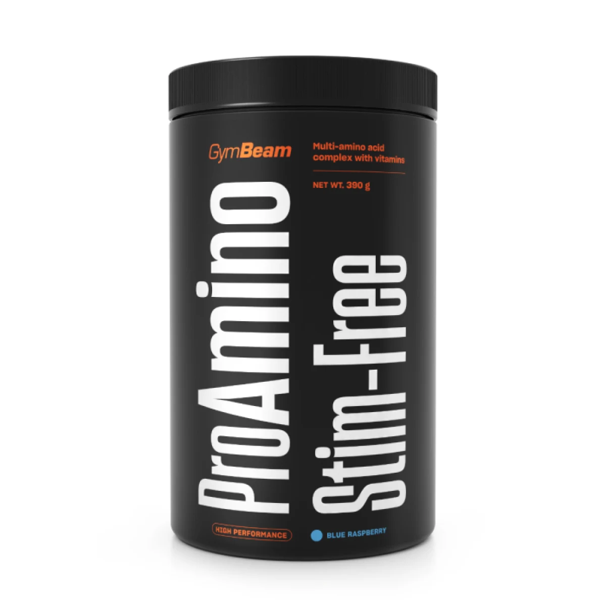 GymBeam ProAMINO stim-free modrá malina · záber 1