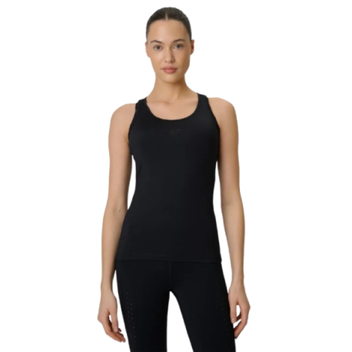 Dámské tréninkové tílko 4F SLEEVELESS FNK F0766-20S-DEEP BLACK · záber 1