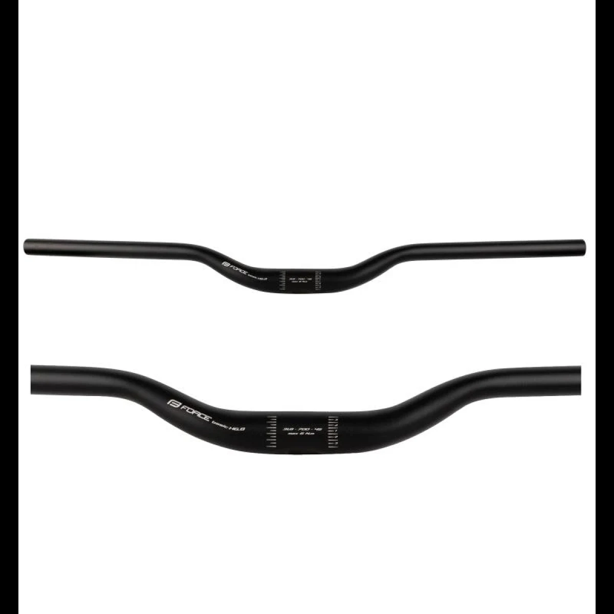Force BASIC H6.8 prohlé 31.8/700mm Al,črn. mat řídítka · záber 1