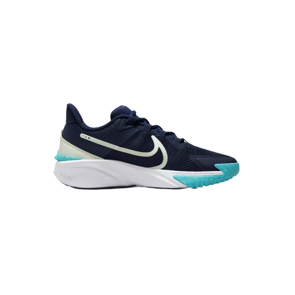 Chlapecká sportovní obuv (tréninková) NIKE Star Runner 4 Jr midnight navy volt tint dusty cactus · záber 3