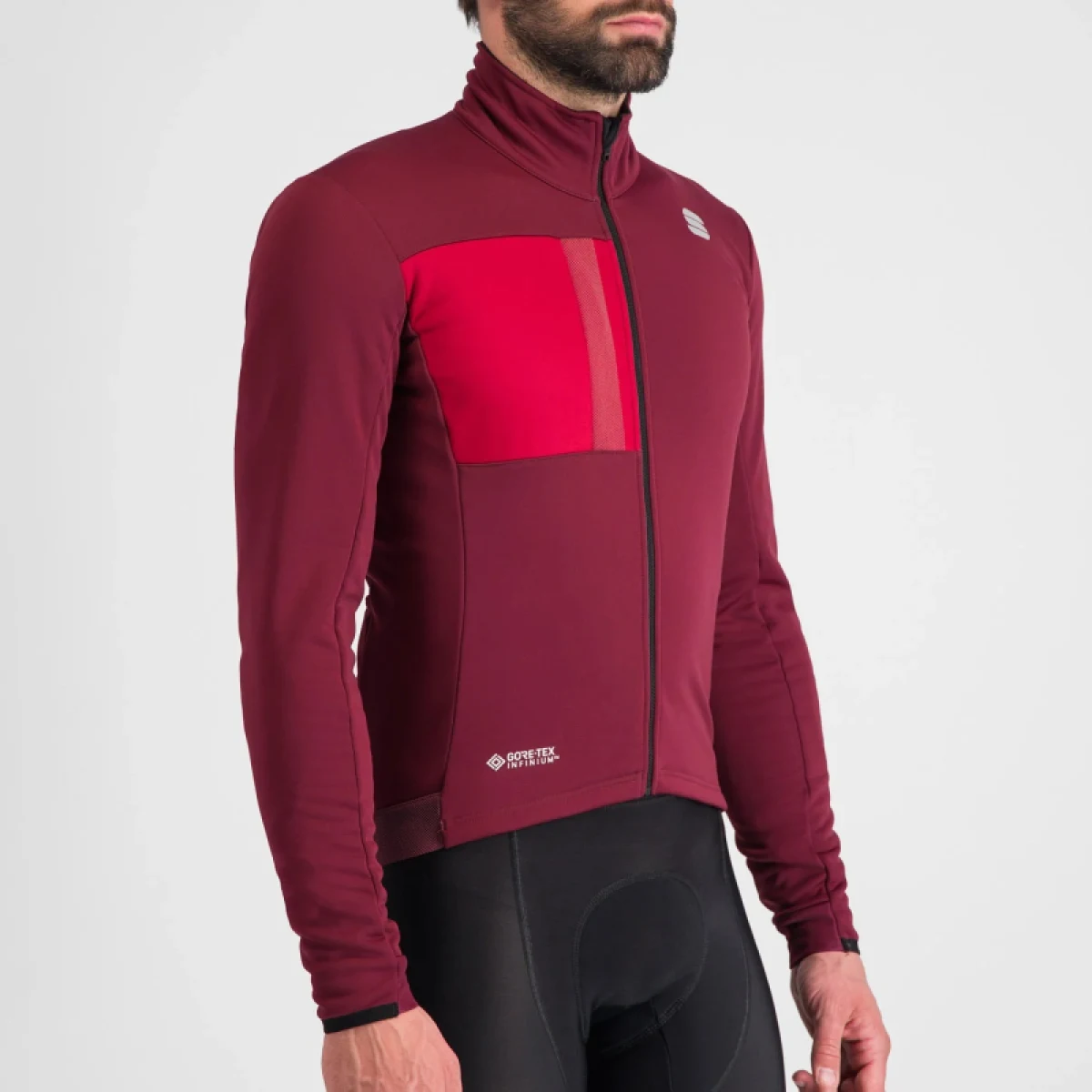 Pánská cyklistická bunda SPORTFUL Super jacket, red wine · záber 4