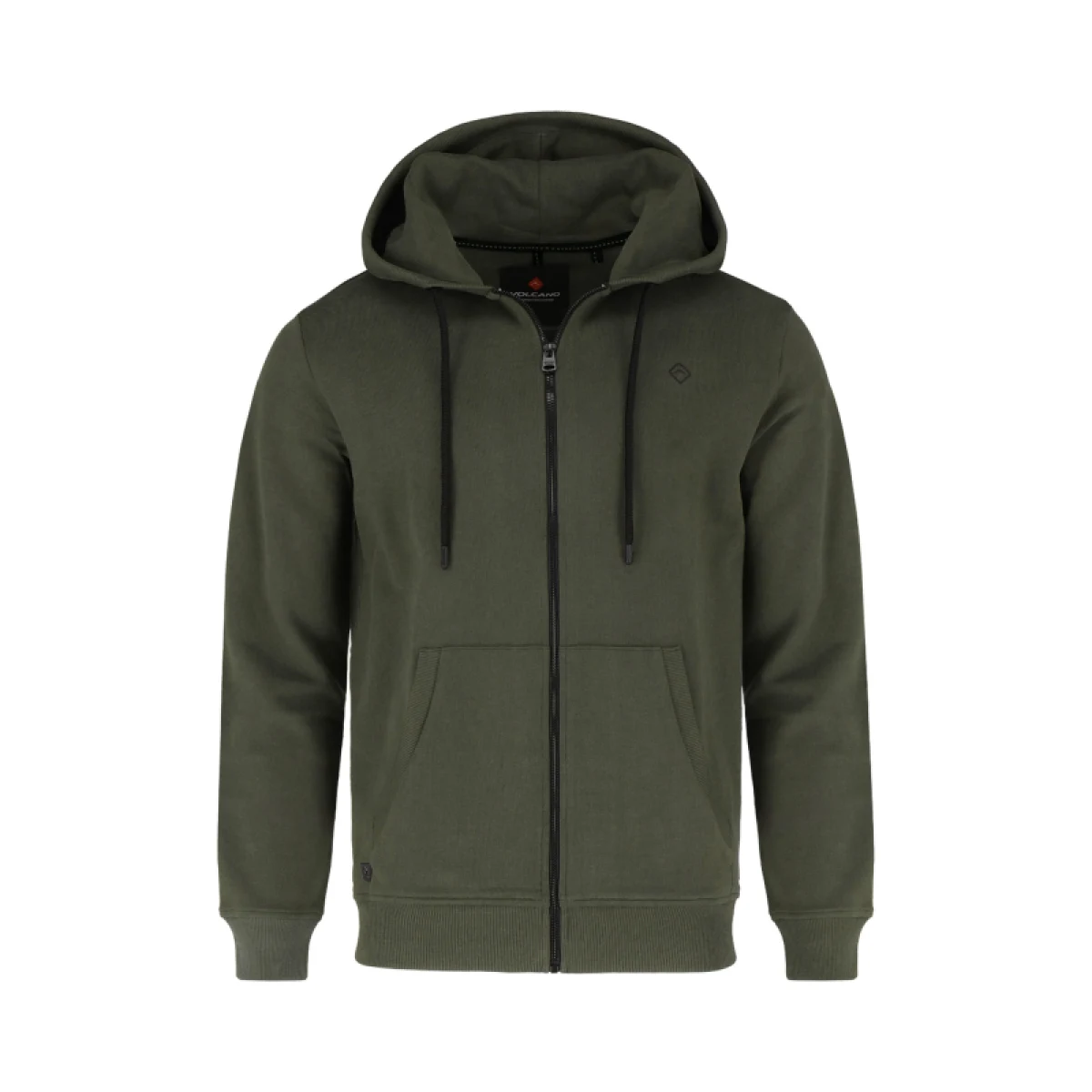 Pánska mikina so zipsom VOLCANO B-VITAR-302-KHAKI · záber 4