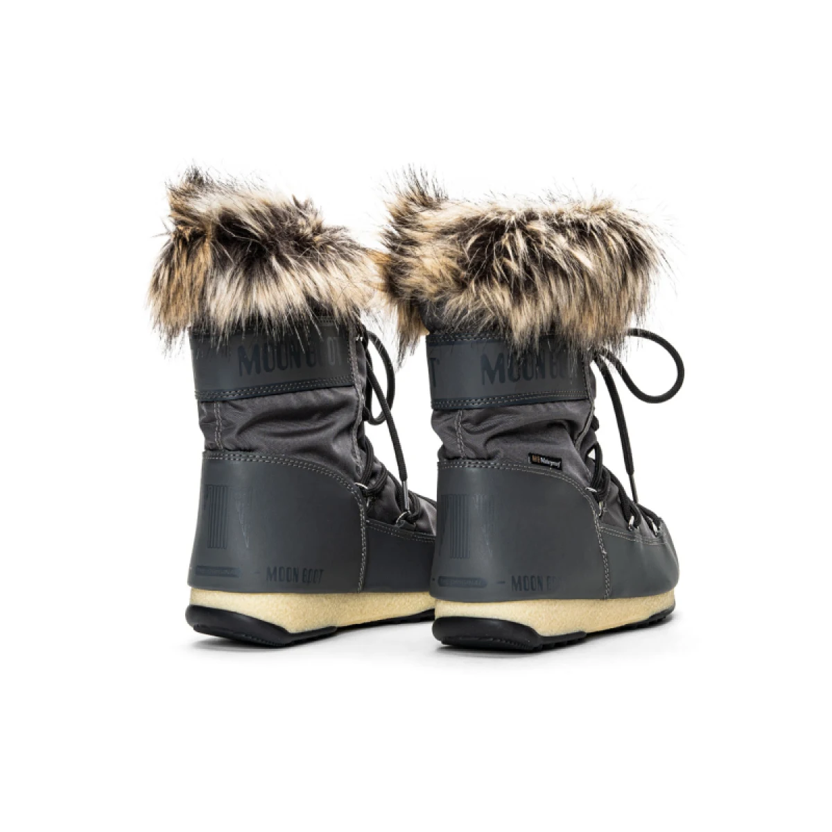 Dámske vysoké zimné topánky MOON BOOT MONACO LOW WP 2, 006 castlerock - Pohlavie: Zeny · záber 4