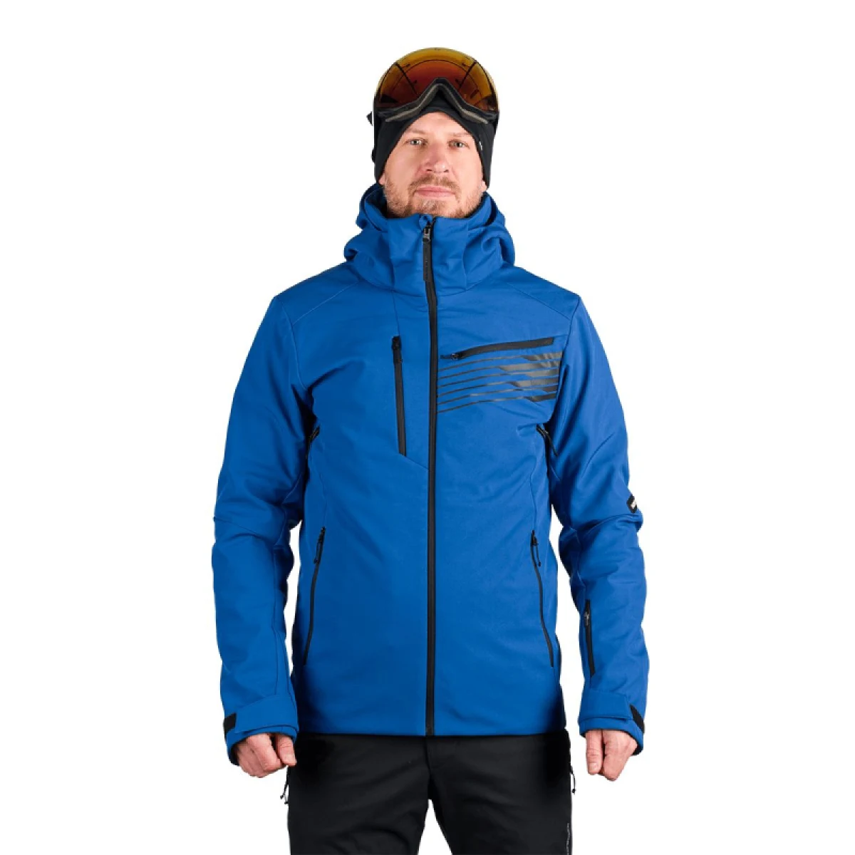 Pánská lyžařská bunda NORTHFINDER BARTALAN-282blueblack · záber 2