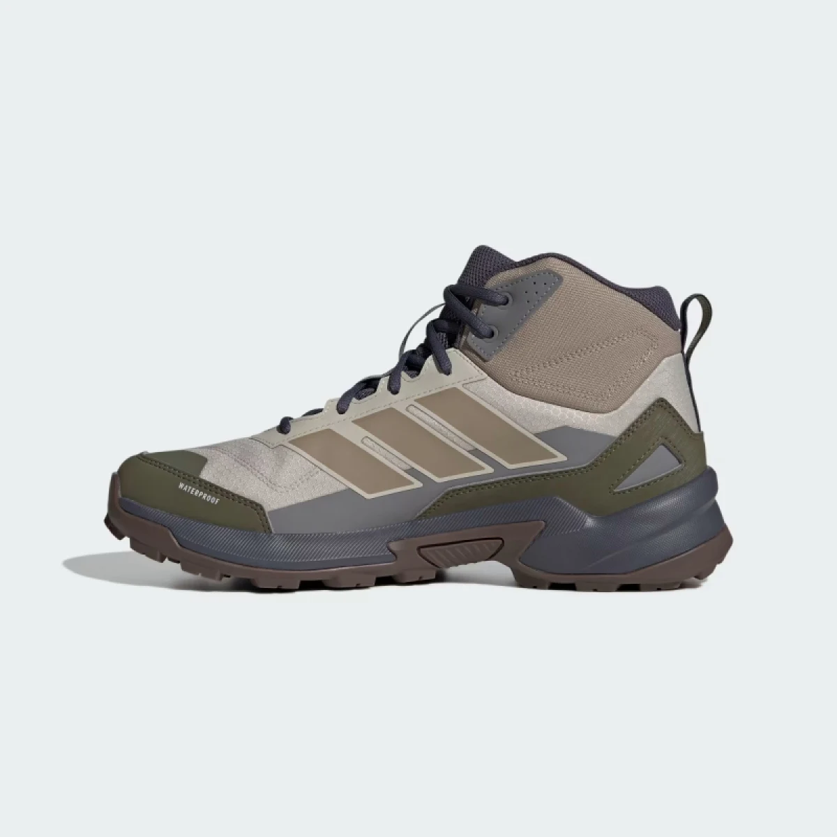 Pánska členková turistická obuv ADIDAS Terrex Eastrail 3 Mid CP M beige blanch cargo olive strata · záber 3