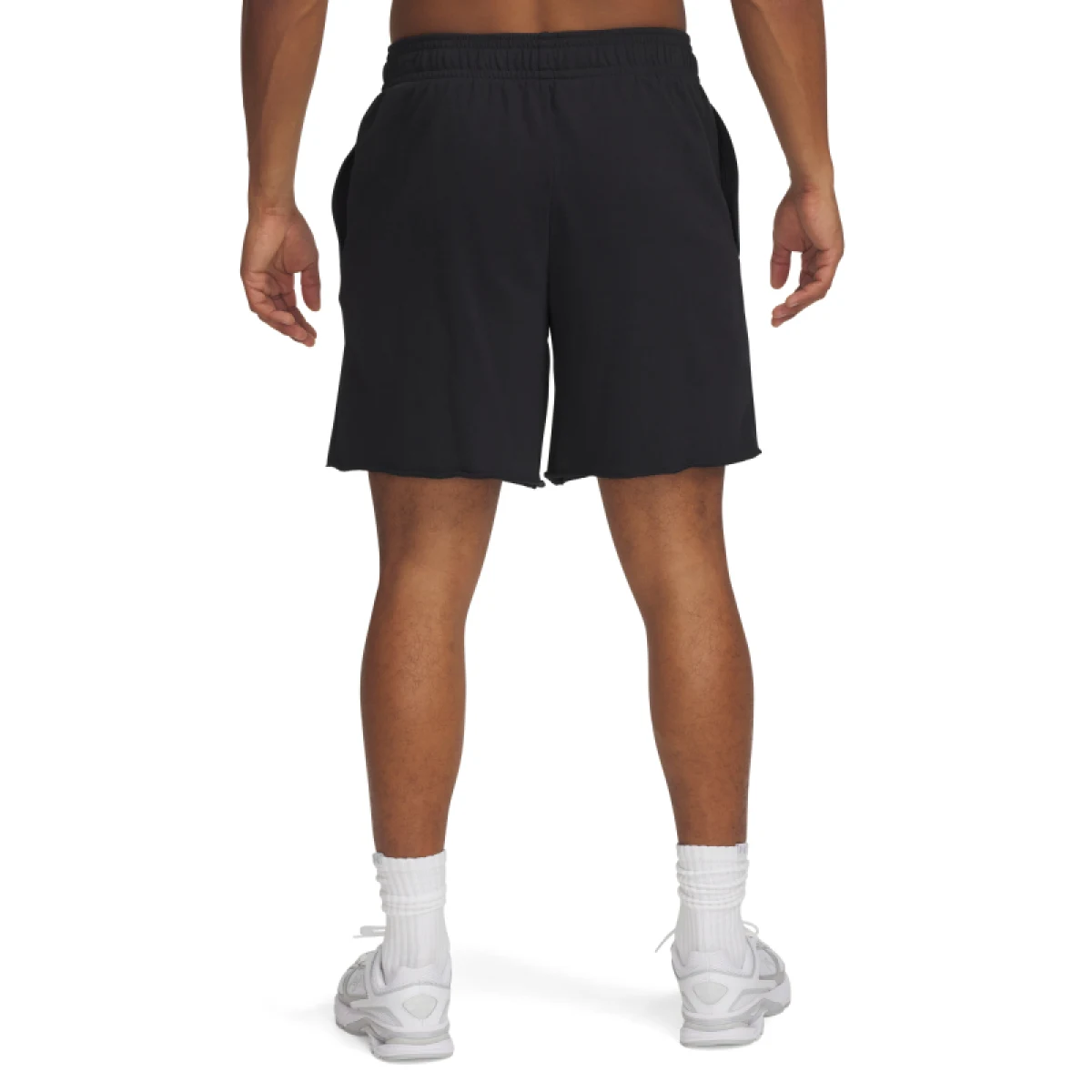 Pánské teplákové kraťasy UNDER ARMOUR UA Rival TerryLogo8inShort-BLK · záber 3