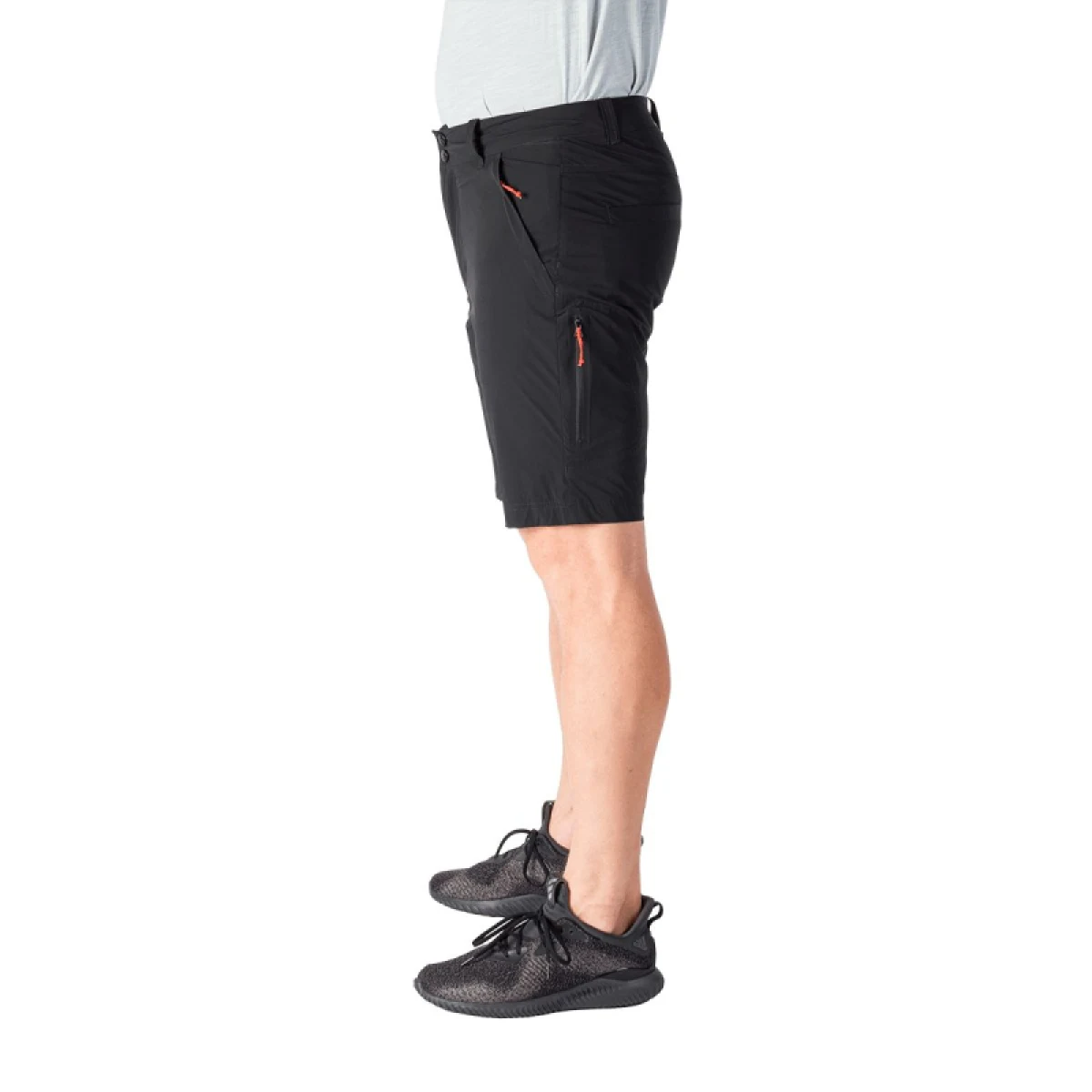 Pánske turistické kraťasy NORTHFINDER HALMO-269black · záber 3