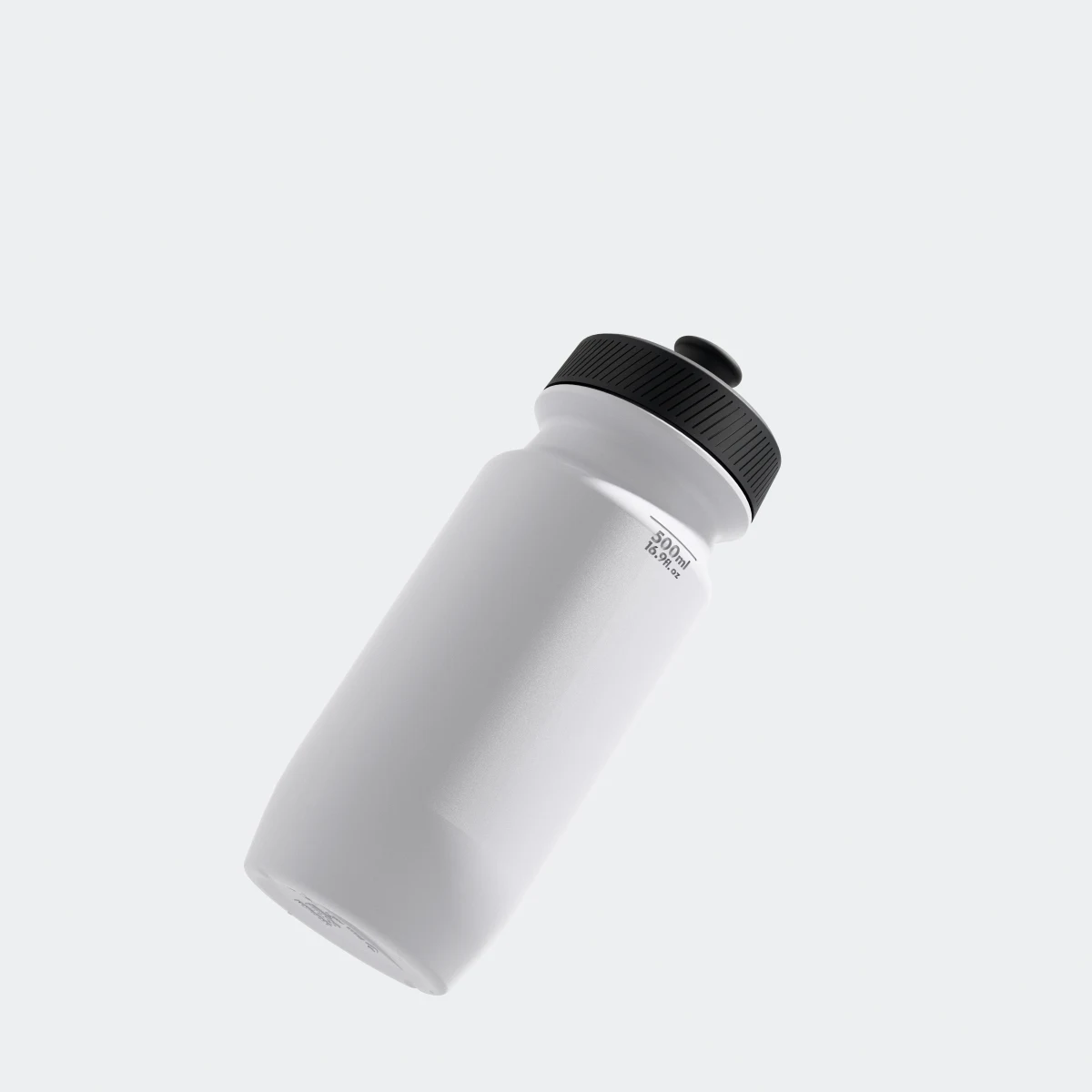 DECATHLON Cyklistická fľaša Essential 550 ml biela bez · záber 2