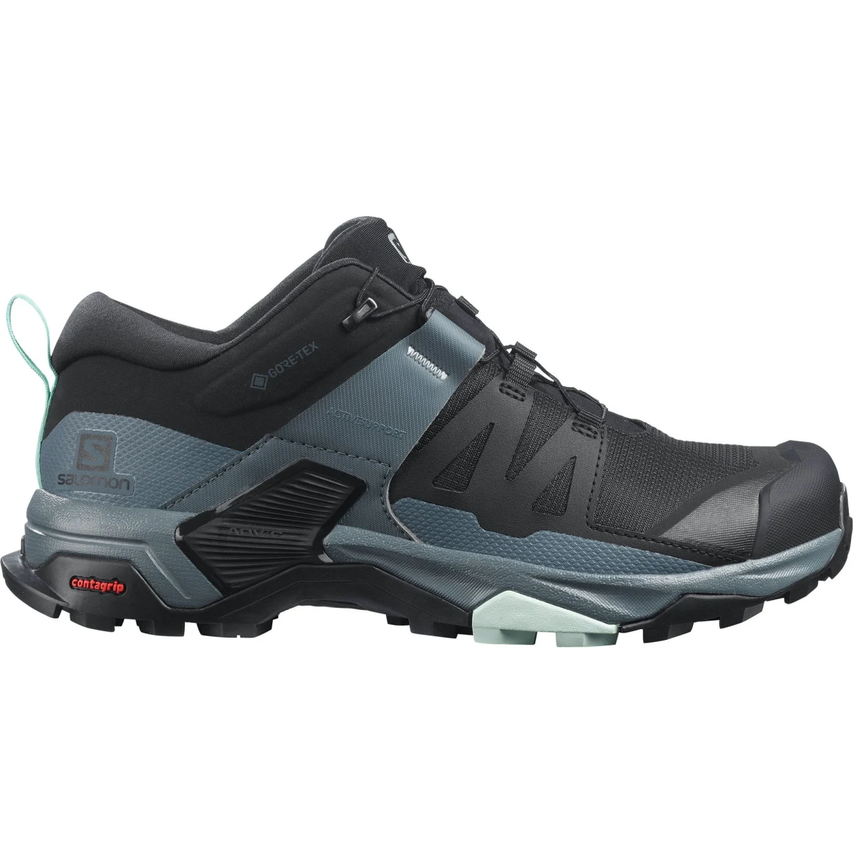 Salomon X Ultra 4 GTX W - Veľkosť: 38 | Farba: modrá | Pohlavie: Dámske · záber 8