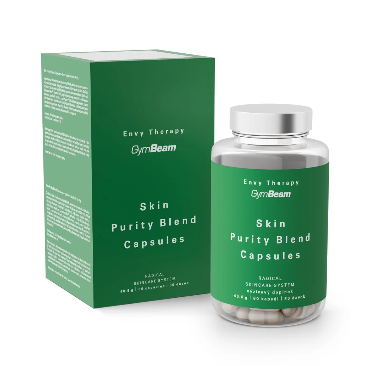 Envy Therapy x GymBeamSkin Purity Blend Capsules · záber 2