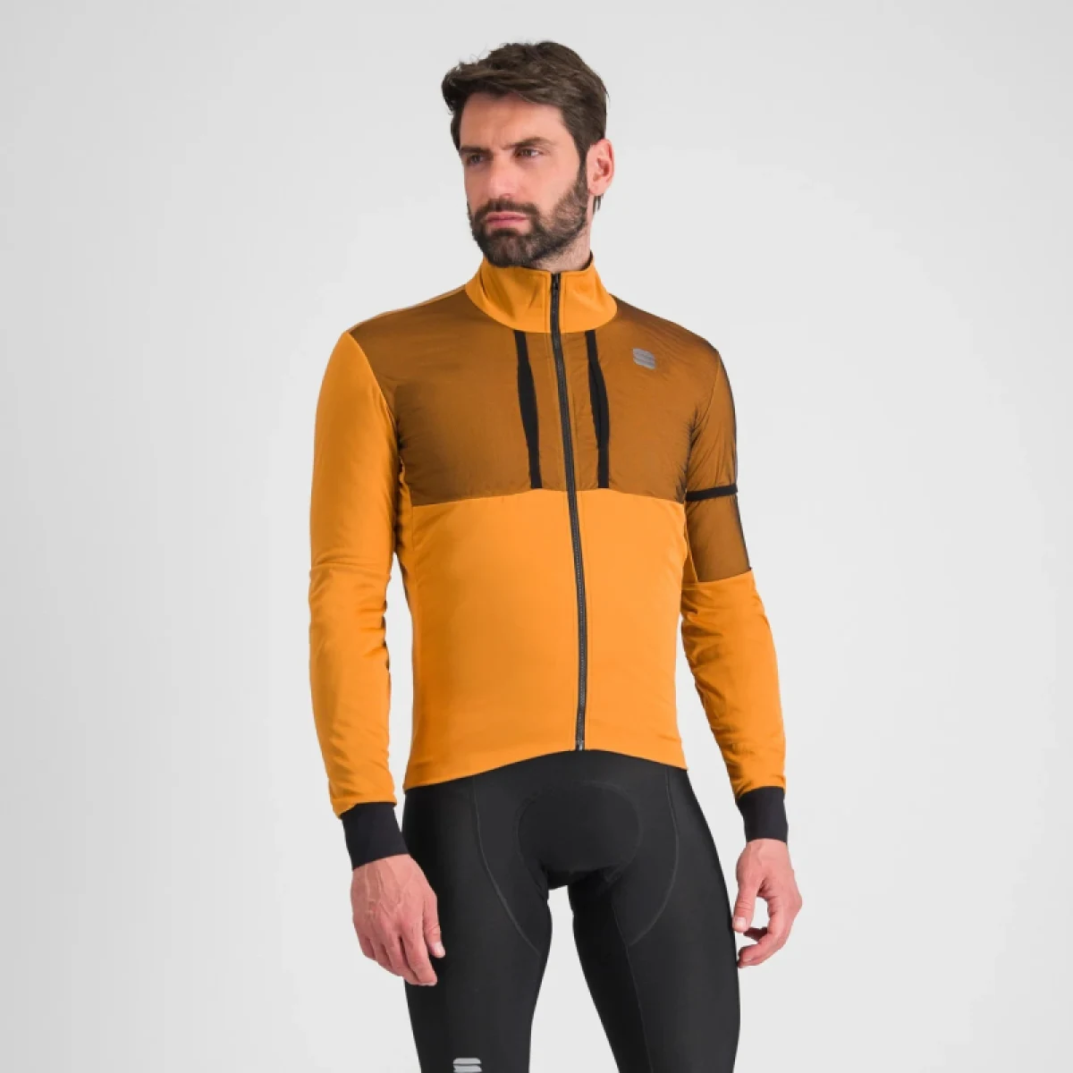 Pánská cyklistická bunda SPORTFUL Supergiara jacket, golden oak · záber 2