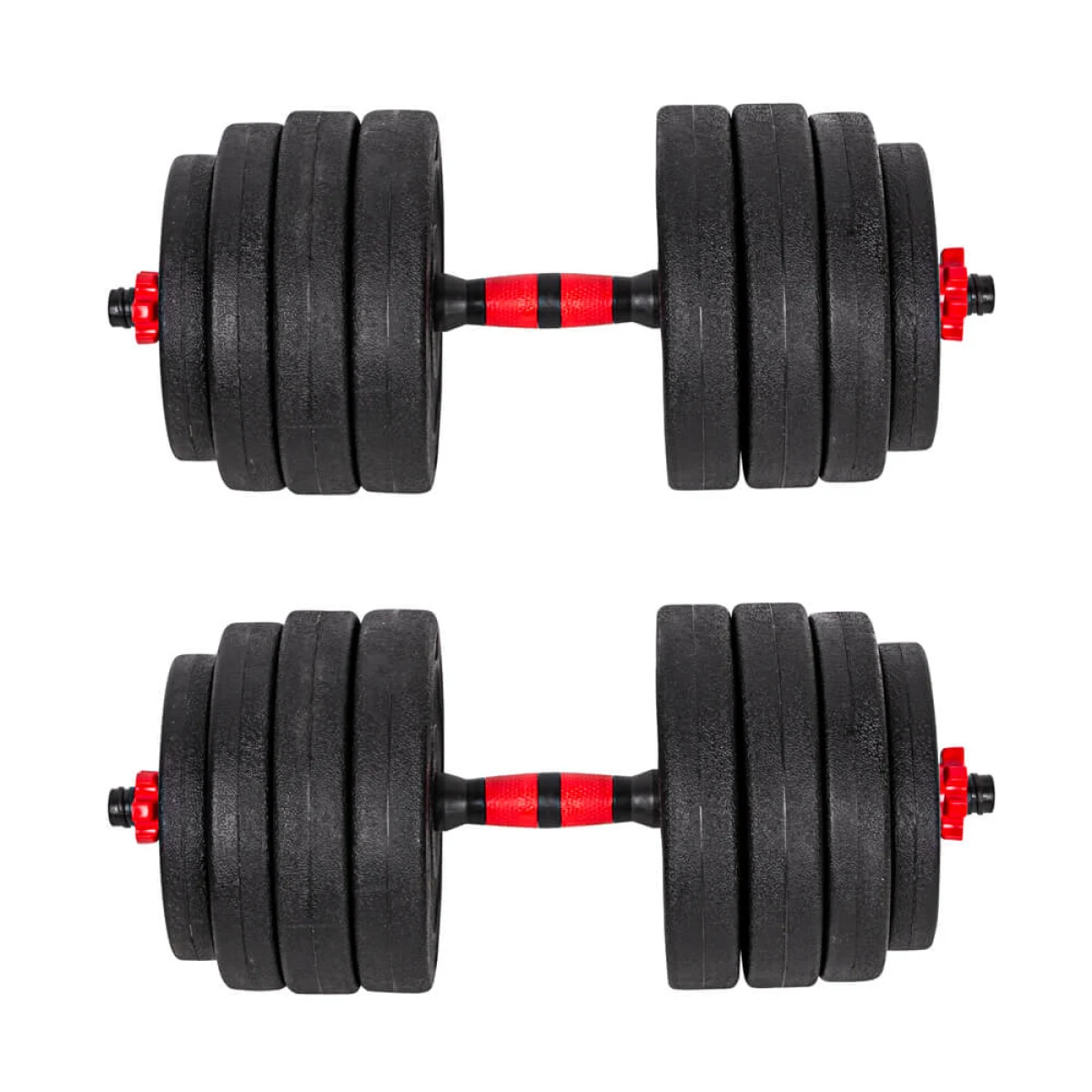 Cementový činkový set inSPORTline CEMBAR 40 3-40kg · záber 2