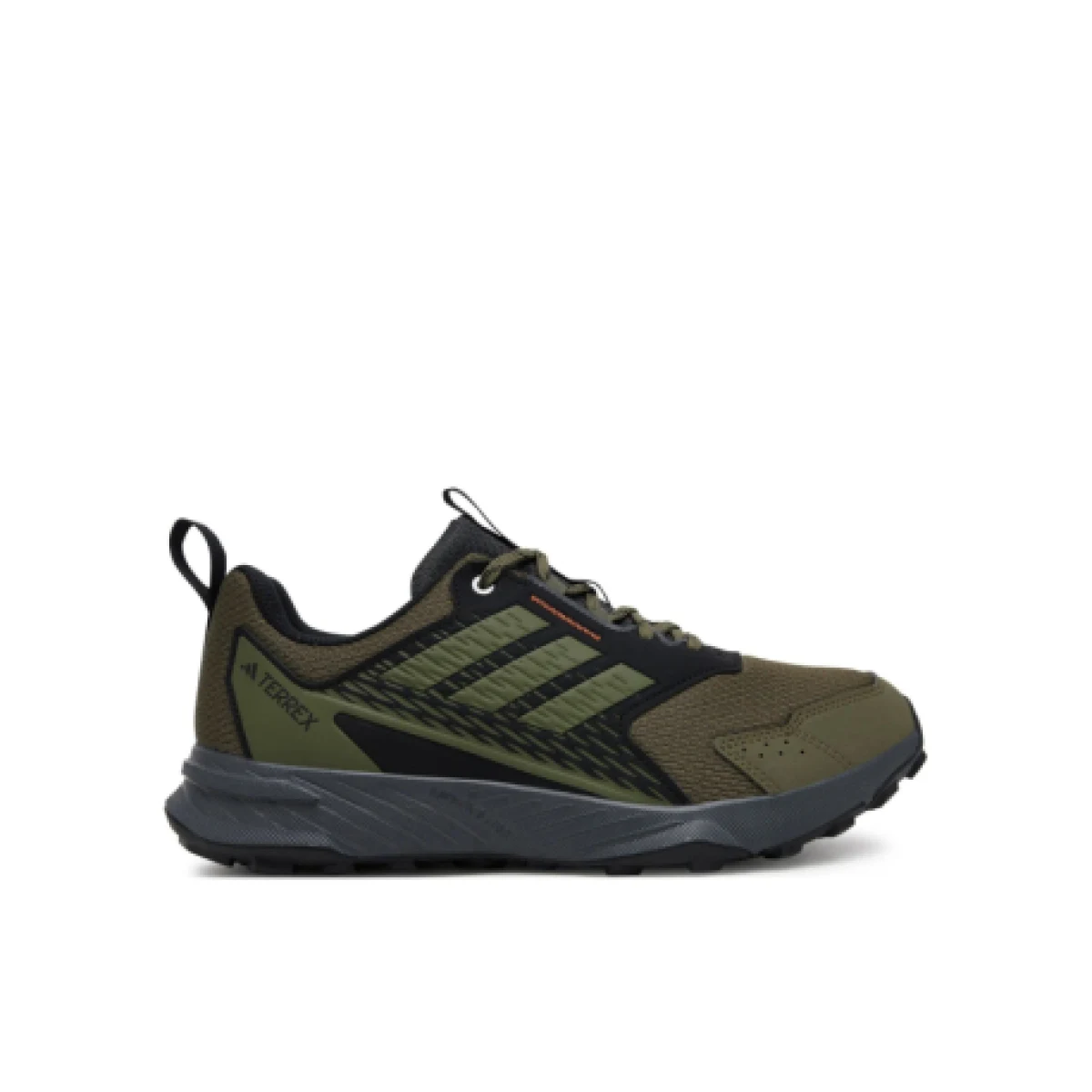 Pánska bežecká trailová obuv ADIDAS Terrex Tracefinder M olive strata olive strata semi impact orange · záber 1