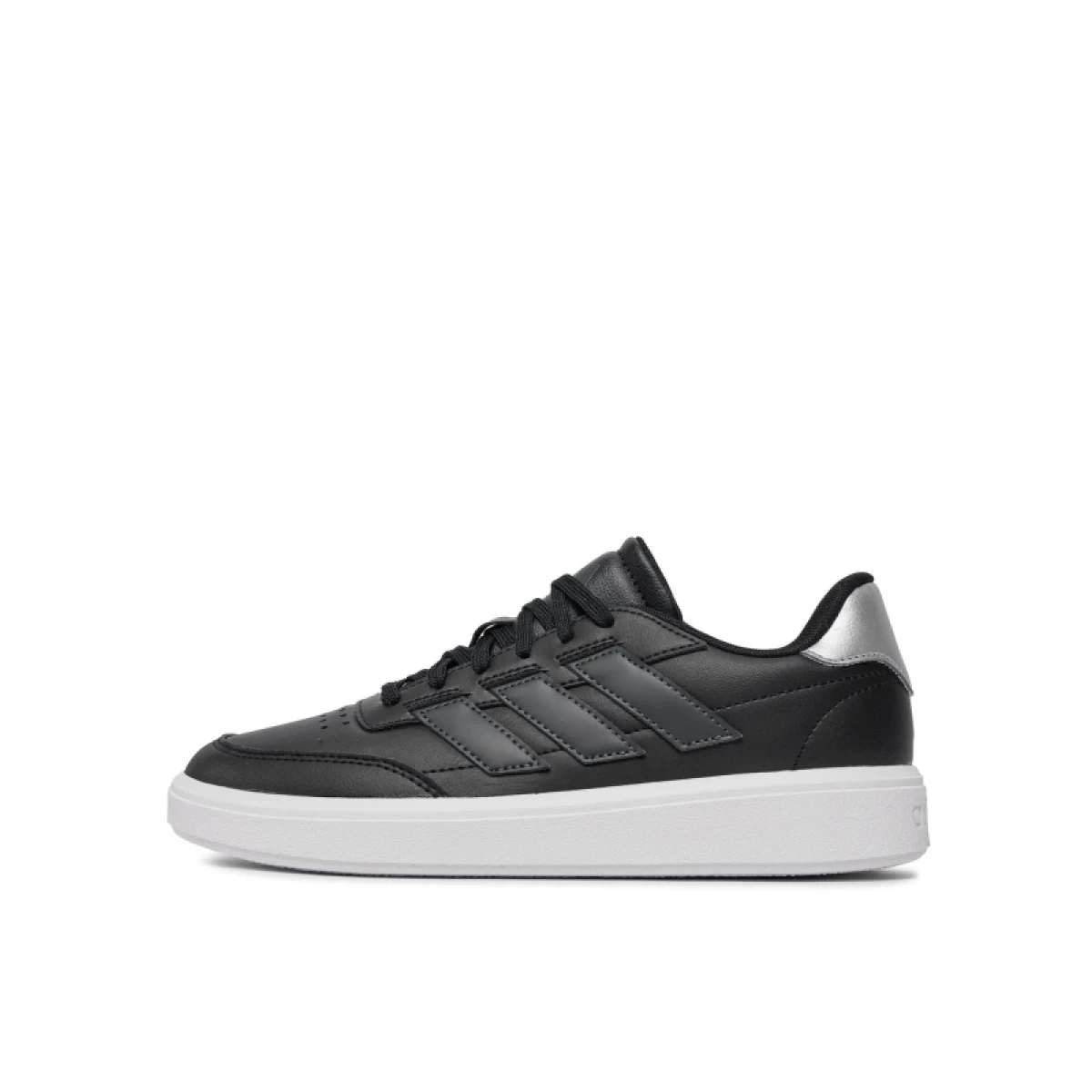Dámska rekreačná obuv ADIDAS Courtblock W core black carbon silver metallic · záber 2