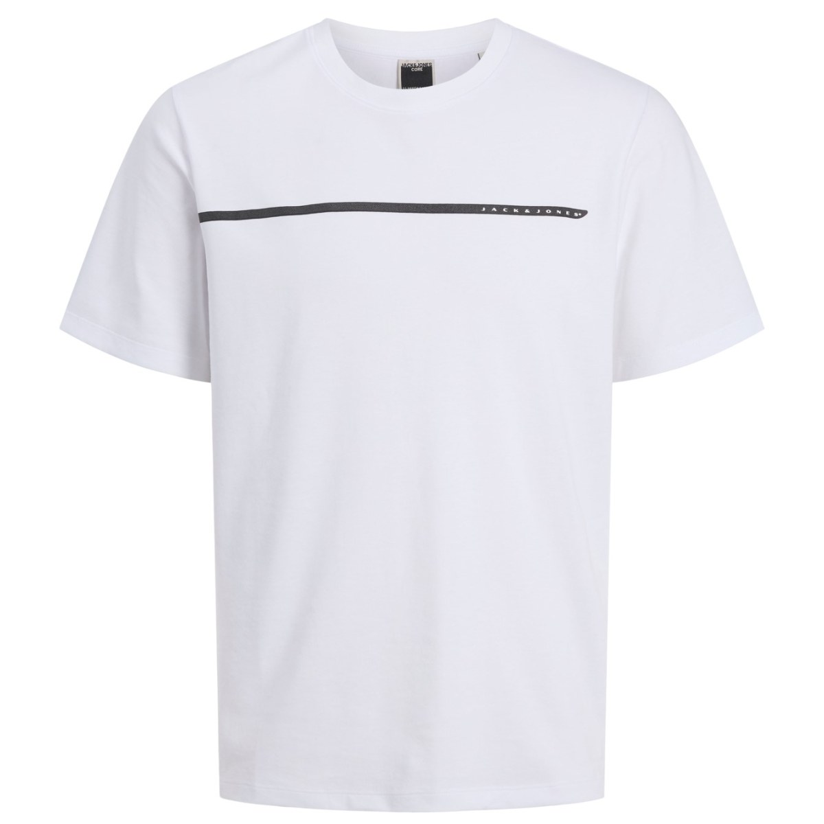 JACK AND JONES Jack & Jones Fusion Full Branding Tee - Veľkosť: L | Farba: Biela · záber 1