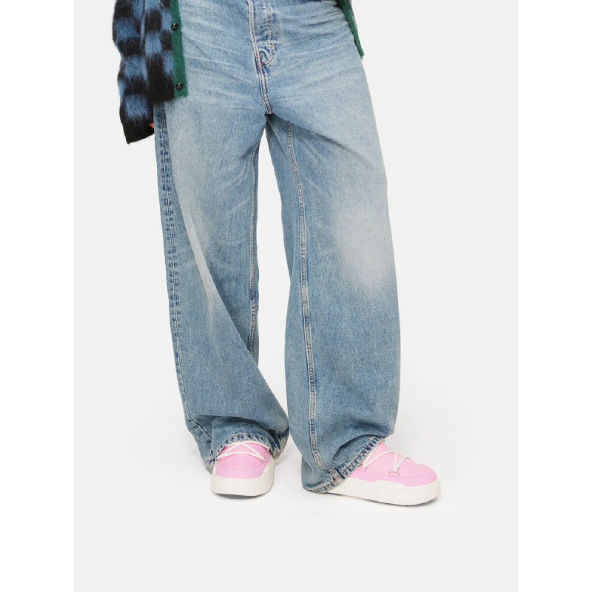 Nízké zimní boty MOON BOOT MB PARK ICON J001 PINK · záber 5
