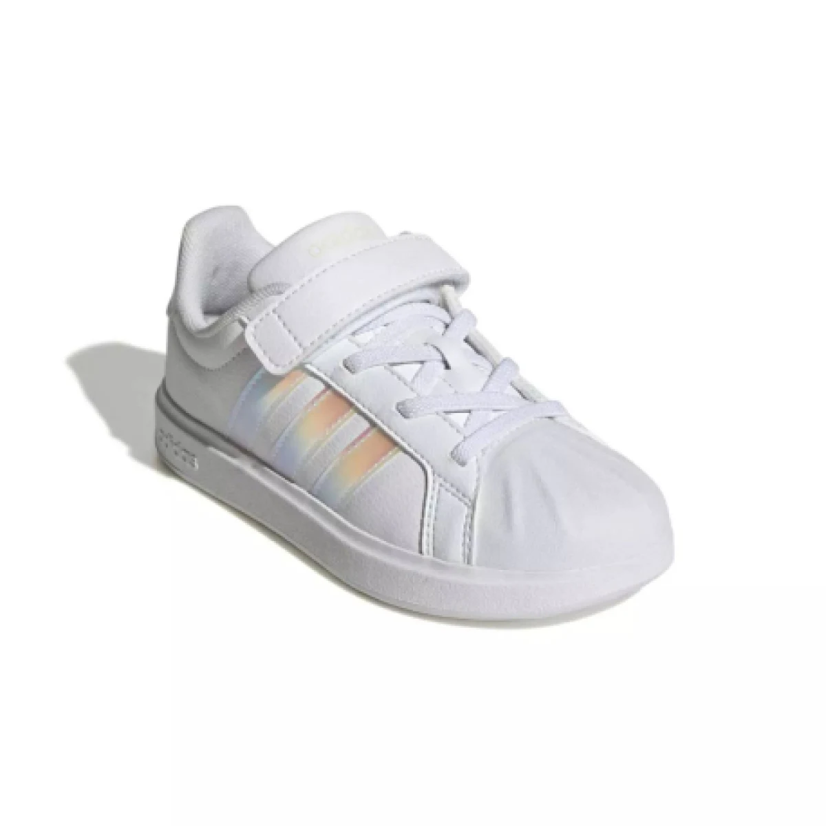 Dievčenská rekreačná obuv ADIDAS Streettalk K cloud white iridescent core white · záber 1