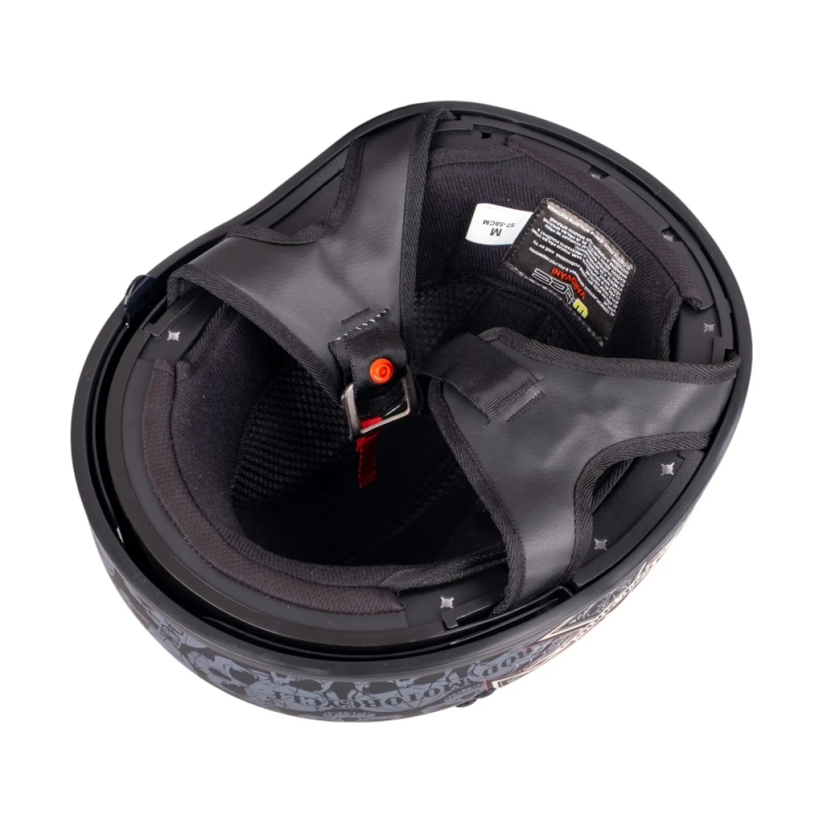 W-TEC Black Heart V535 Cross Skull L (59-60) - Veľkosť: 59-60, L · záber 5